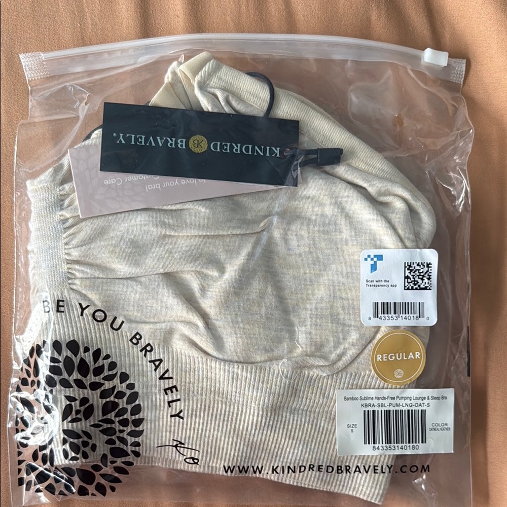 Kindred Bravely Maternity Cream Nursing Bra